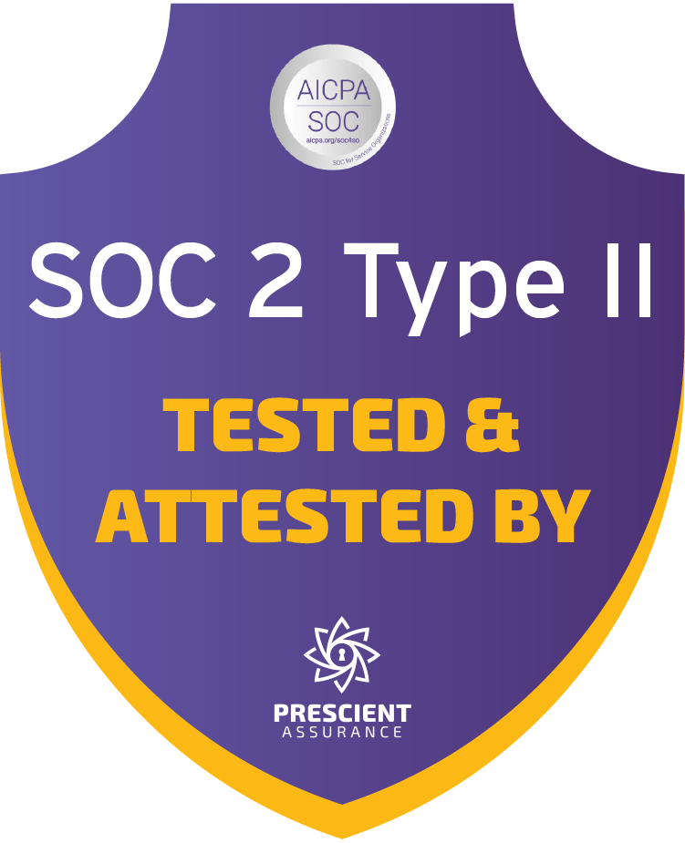 SOC 2 Type II attestation badge