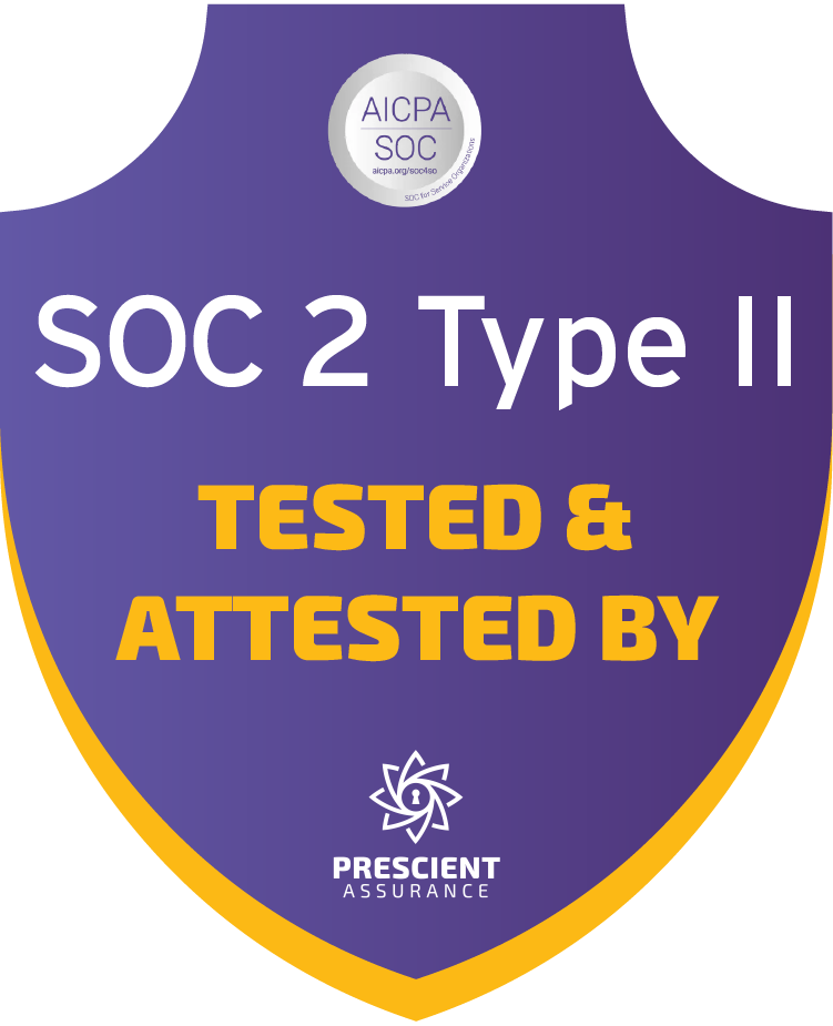 SOC 2 Type II attestation badge