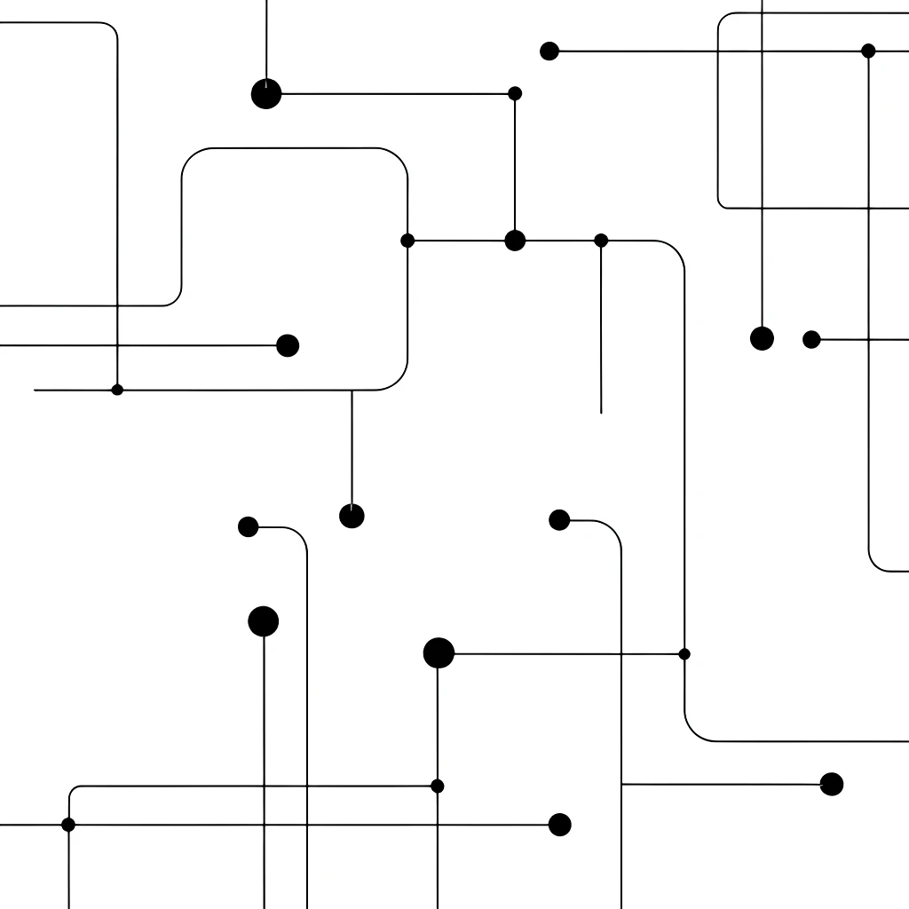 Abstract speed and configuration lines