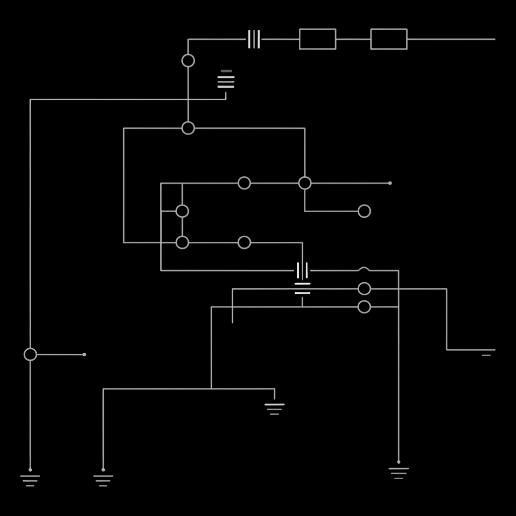 Connected dots pattern